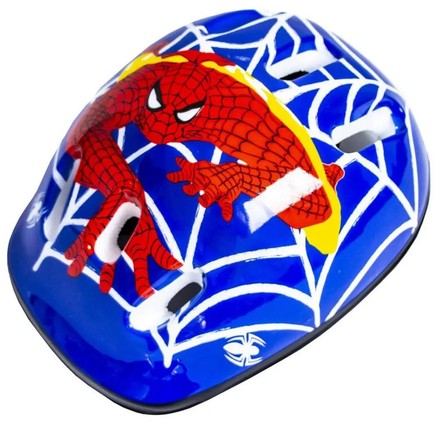 Шлем защитный Spider Man детский синий (1574620466)