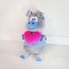 Мягкая игрушка Zolushka Поросенок Хосе с сердцем в голубом (ZL1244)