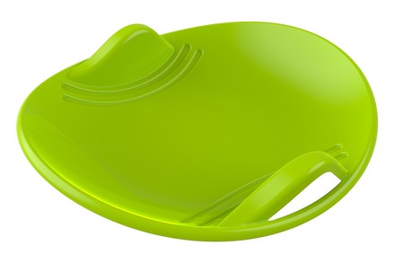 Льодянка ТехноК тарілка з ручками зелена (TH5057GR)