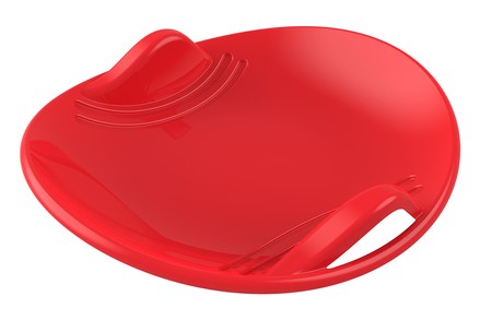 Ледянка ТехноК тарелка с ручками красная (TH5057RD)