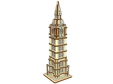 3D Пазлы PAZLY деревянный конструктор Big Ben 117 дет (OPZ-029)