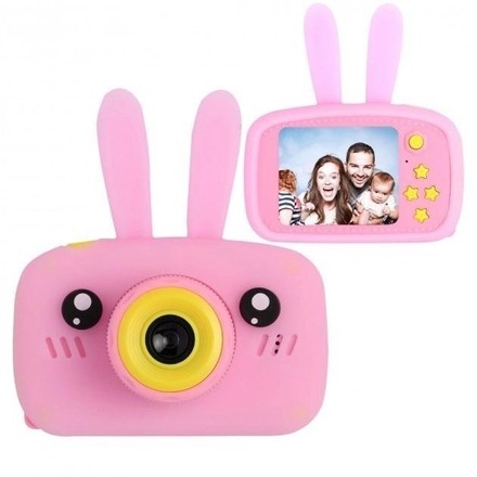 Іграшковий фотоапарат зайчик рожевий (GM-24KRPN)
