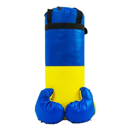 Боксерський набір Strateg Ukraine Велика 55 см (ST2016)
