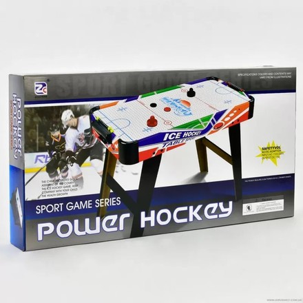 Игра детская Power Hockey Аэрохоккей на деревянном столе (ZC3005C)