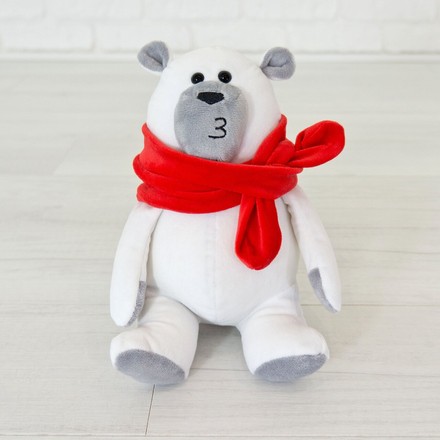 М'яка іграшка Kidsqo ведмідь Маршмеллоу 20см білий (KD627)