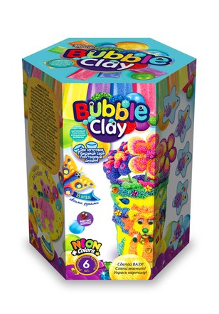 Набор для творчества Danko Toys Пластилин Bubble Clay Vase (BBC-V-02U)