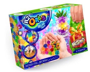 Набор для творчества Danko Toys гидрогельные шарики Relax orbis (RLX-01)