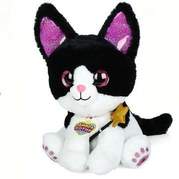 Іграшка інтерактивна Limo toy Диво котик реагує на рухи співає розповідає казки чорний (M6223IUABC)