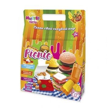 Набор для лепки Стратег Мистер Тесто - Picnic 29 эл. (71301)