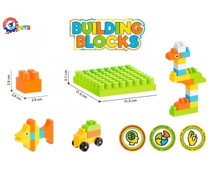Конструктор детский ТехноК Building Blocks 90шт. (TH6573)