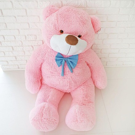 М'яка іграшка Zolushka Ведмідь Бо 137 см рожевий (ZL5645)