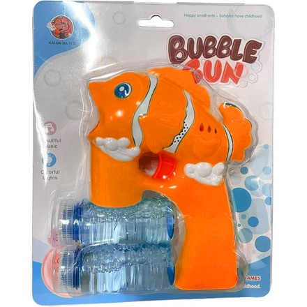 Генератор мильних бульбашок Bubble Gun рибка-клоун (MY154Y-2)