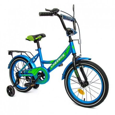Велосипед дитячий Like2Bike Sky 16 дюймів блакитний (211602)