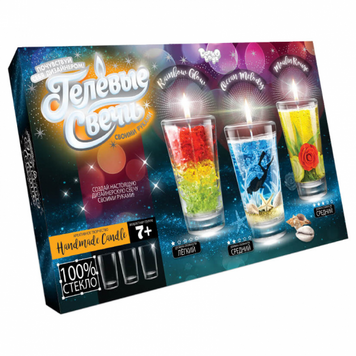 Набор для творчества Danko Toys Изготовление гелевых свечей (GS-02-01)