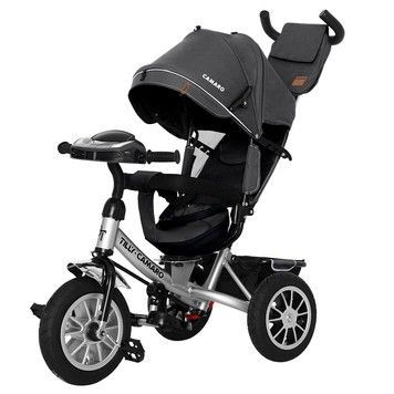 Велосипед-коляска детский TILLY Camaro 12 дюймов серый (T-362/2 GREY)