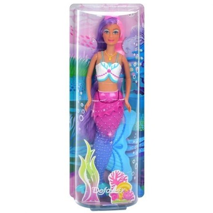 Кукла DEFA Lucy Русалка розово-фиолетовая 35 см (8483PNVL)