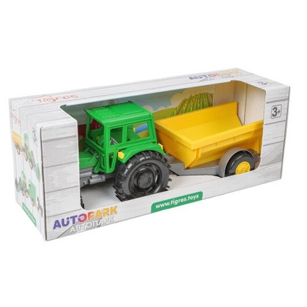 Іграшка Tigres трактор Фермер з причепом (39348)