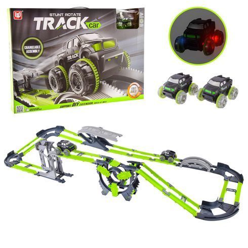 Игровой набор Stunt Rotate Track Car трек с машинками со световыми эффектами (BD16)