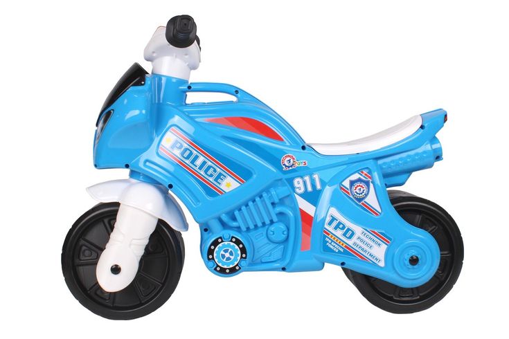 Толокар ТехноК мотоцикл звуковий блакитний (TH6467)