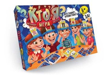 Гра настільна Danko Toys Хто Я? російська версія (HIM-01-01)