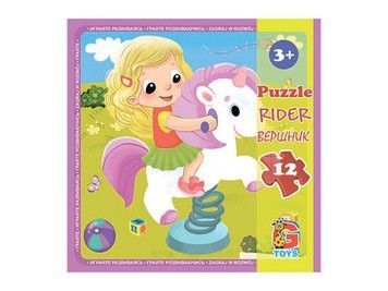 Пазли G-Toys Дитячий майданчик Вершник 12 ел (LX01)