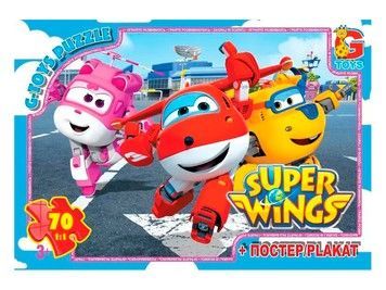 Пазли G-Toys Супер крила 70 ел (UW222)