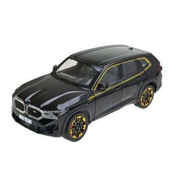 Коллекционная модель Автопром 1:24 металлическая инерционная BMW XM черная (AP7709BK)