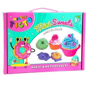 Набор для лепки Strateg Мистер тесто Mini Sweets 12 цветов (STR41008)
