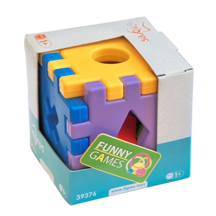 Пластиковий конструктор Tigres Чарівний куб 12 елементів (39376)