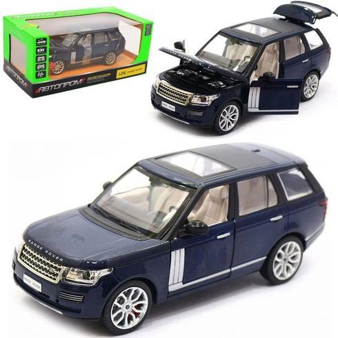 Колекційна моделька Автопром Range Rover масштаб 1:26 із світло-звуковими ефектами (68263A)