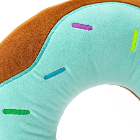 М'яка іграшка Kidsqo Подушка для подорожей Пончик м'ятний 30 см (KD6952)