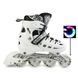 Роликові ковзани SCALE SPORTS (35-38) з комплектом захисту M білі (LFC905MWHITE)