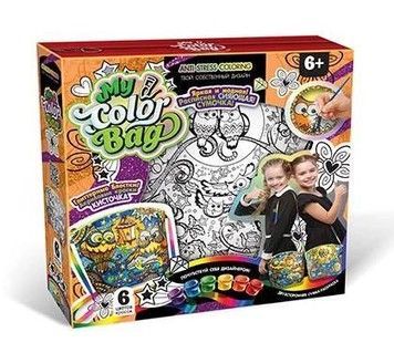Набір для творчості Danko Toys розписна сумочка міні сови (mCOB-01-03)