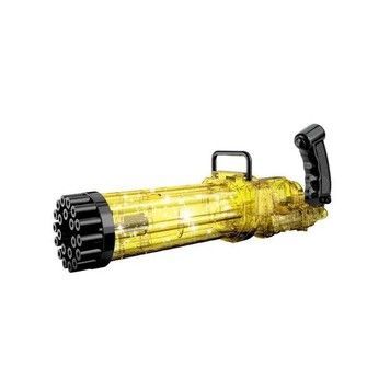 Детский генератор мыльных пузырей Gatling BUBBLE GUN желтый (KB1130YL)