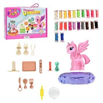 Набор для творчества Strateg Мистер тесто Magical Unicorn (41021)