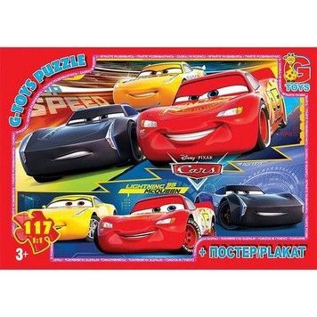 Пазли G-Toys Тачки 117 ел (Z10198)
