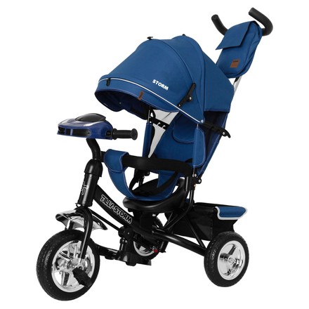 Велосипед-коляска детский TILLY Storm 10 дюймов синий (T-349BL)