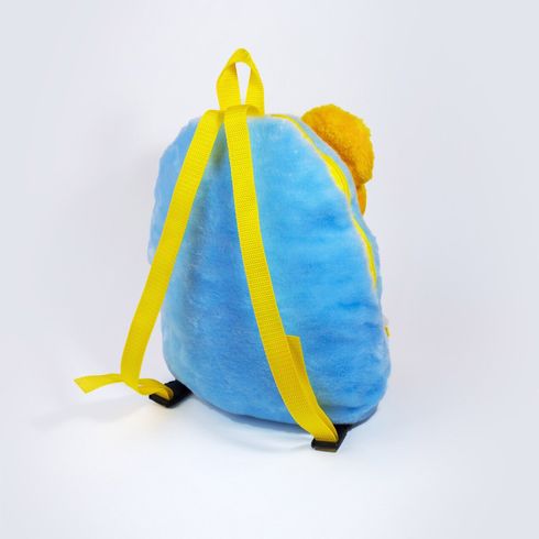 Рюкзак дитячий Zolushka Мишка 32см блакитно-жовтий (ZL2671)