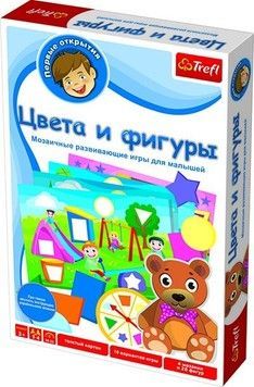 Гра настільна Trefl Перші відкриття. Кольори і фігурки (рос.) (01106)