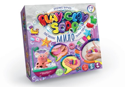 Набор для творчества Danko Toys Пластилиновое мыло своими руками Play Clay Soap рыбка (PCS-01-01U)