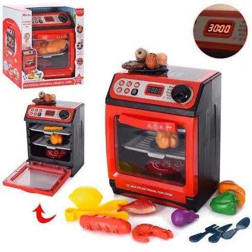 Игровой набор Бытовая техника Плита с духовкой и продуктами (35953)