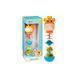 Іграшка брязкальце BAM BAM Baby Rattle жирафик та ведмедик (384446/384447)
