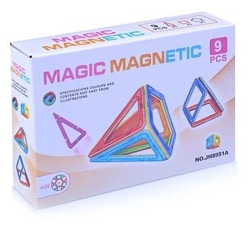 Конструктор магнитный Magic Magnetic 9дет (JH8951A)