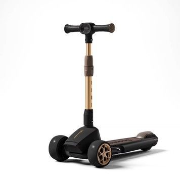 Самокат дитячий Scooter Lambo складний із світло-звуковими ефектами чорний (Lambo-BC)