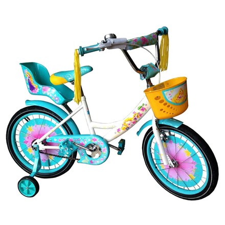 Велосипед Crosser двухколесный GIRLS 14" бирюзовый (GR-14TF)