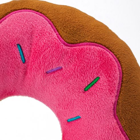 М'яка іграшка Kidsqo Пончик великий рожевий 20 см (KD6801)