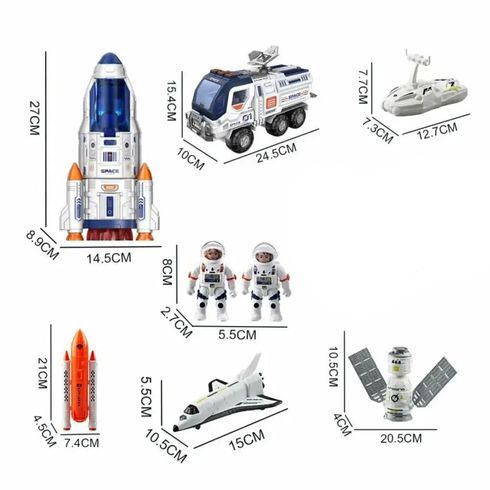Набір космічнго транспорту SPACE STATION з фігурками астронавтів (H523-1)