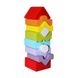 Деревянная игрушка Cubika Пирамидка LD-10 10 деталей (14989)