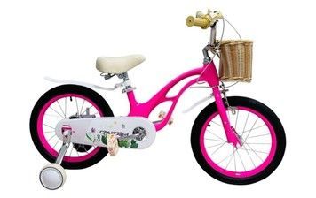 Велосипед Cruzzer Frog двухколесный 16" магниевый с корзинкой розовый (MRFR16PN)