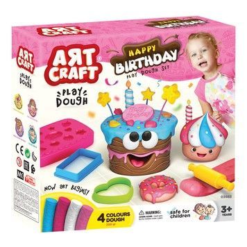 Набір для творчості DEDE Art Craft тісто для ліплення Торт (03683)